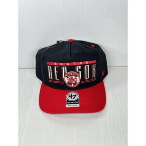 '47 Brand Boston Red Sox Navy Cooperstown Hitch Adjustable Snapback Hat Cap NEW